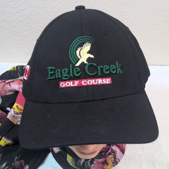 Eagle Creek Canada Course Golf Hat Cap USGA PGA Embroidered Fitted Small - Picture 1 of 5